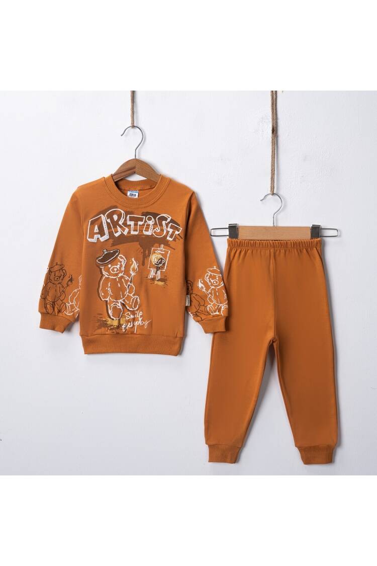 Wholesale Artist Painter Printed Men's 2-Piece 2-4Y - Brand: Hoppidik - Kids & Baby Clothes Wholesale - Globality Store