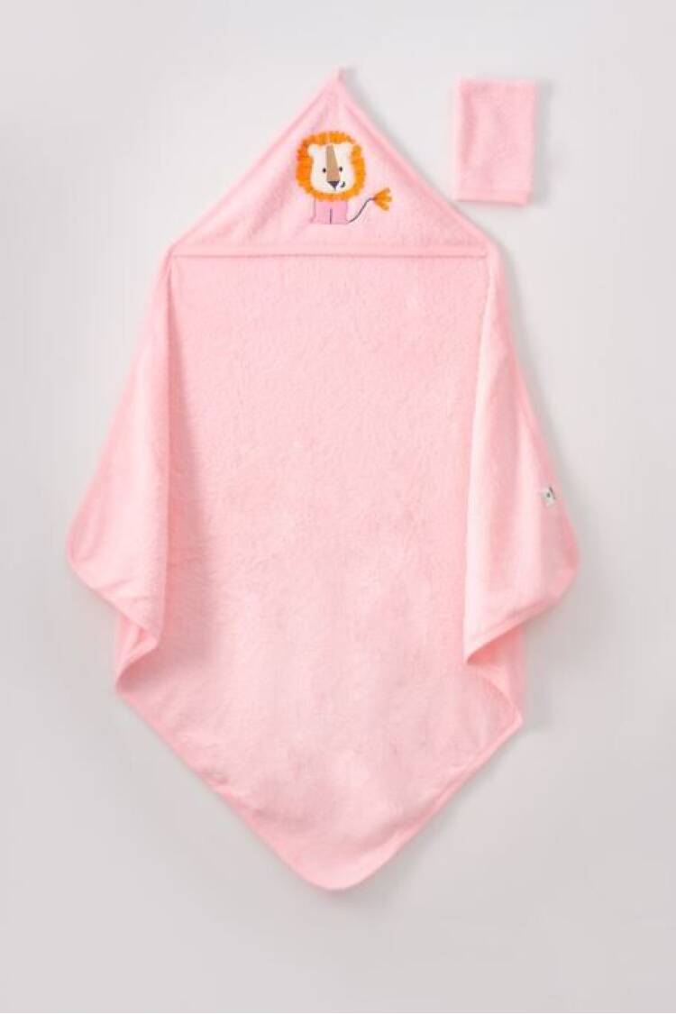 Wholesale Baby 100X100 Hooded Towel 0-18M - Brand: Ramel Kids - Kids & Baby Clothes Wholesale - Globality Store