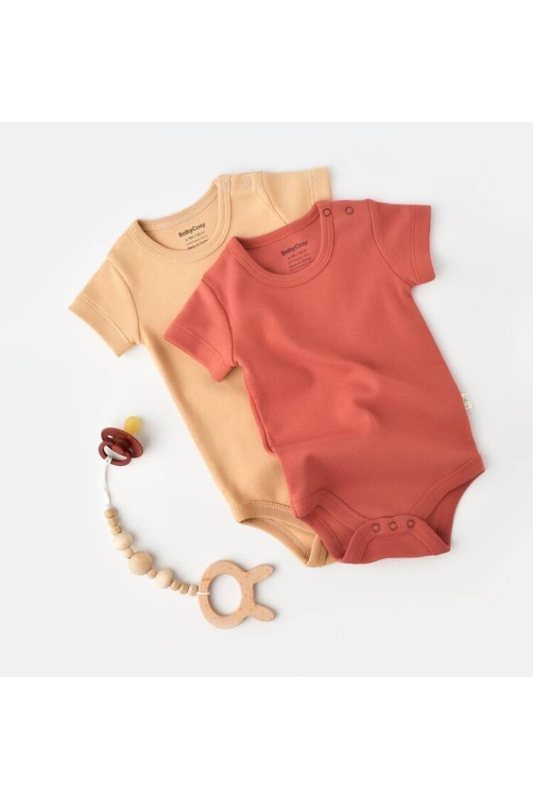 Wholesale 100% Organic Cotton Baby 2-Piece Bodysuit 3-24M Baby Cosy - Brand: BabyCosy - Kids & Baby Clothes Wholesale - Globality Store