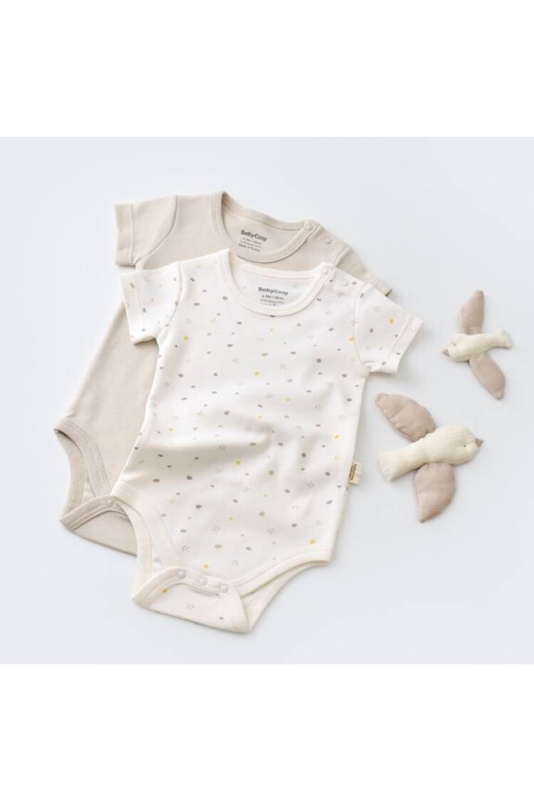Wholesale Baby 2 Pieces 100% Organic Cotton Set Suit 3-24M Baby Cosy - Brand: BabyCosy - Kids & Baby Clothes Wholesale - Globality Store
