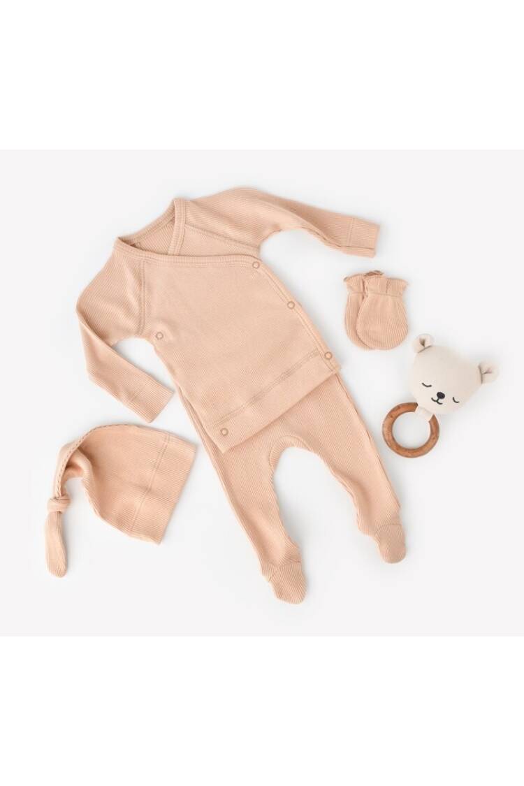 Wholesale Baby 4 Pieces Modal Suitcase 3-24M Baby Cosy - Brand: BabyCosy - Kids & Baby Clothes Wholesale - Globality Store