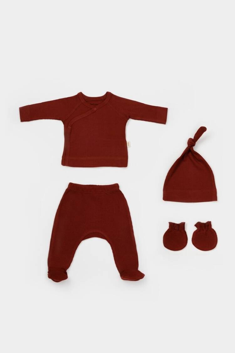 Wholesale Baby 4 Pieces Modal Suitcase 3-24M Baby Cosy - Brand: BabyCosy - Kids & Baby Clothes Wholesale - Globality Store