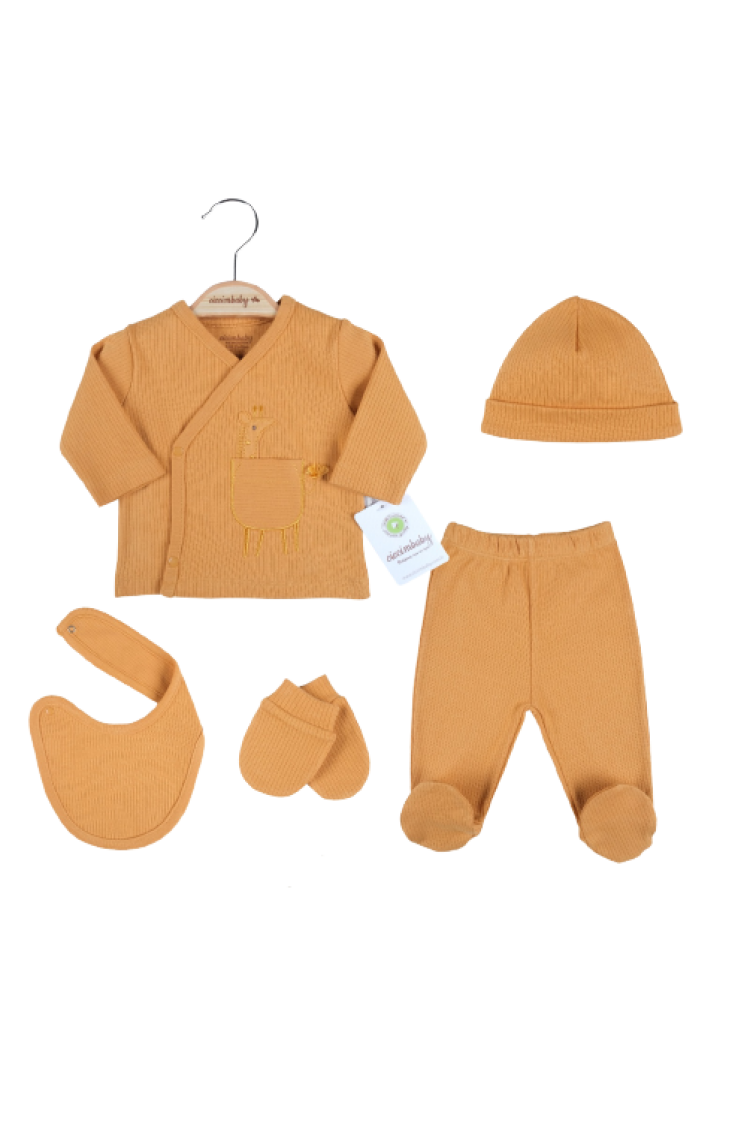 Wholesale Baby 5-Piece Onesies Set 0-3M - Brand: Ciccimbaby - Kids & Baby Clothes Wholesale - Globality Store