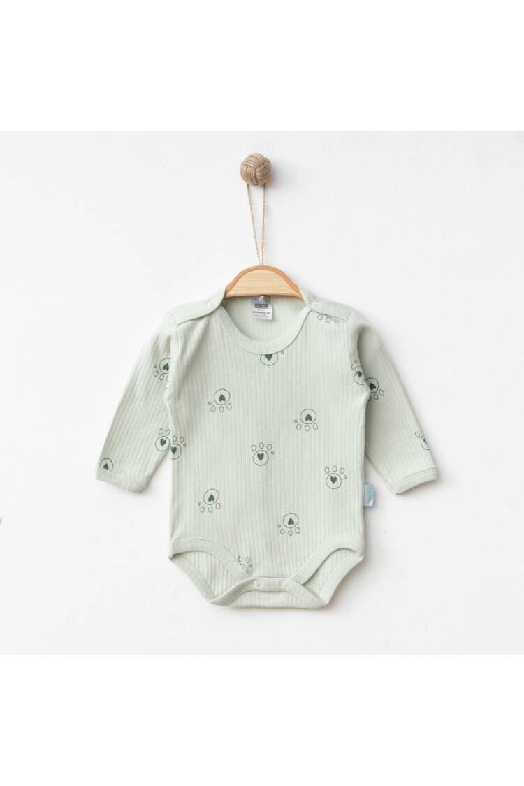 Wholesale Baby 5-Piece Patterned Long Sleeves Bodysuit 1-12M - Brand: Hoppidik - Kids & Baby Clothes Wholesale - Globality Store
