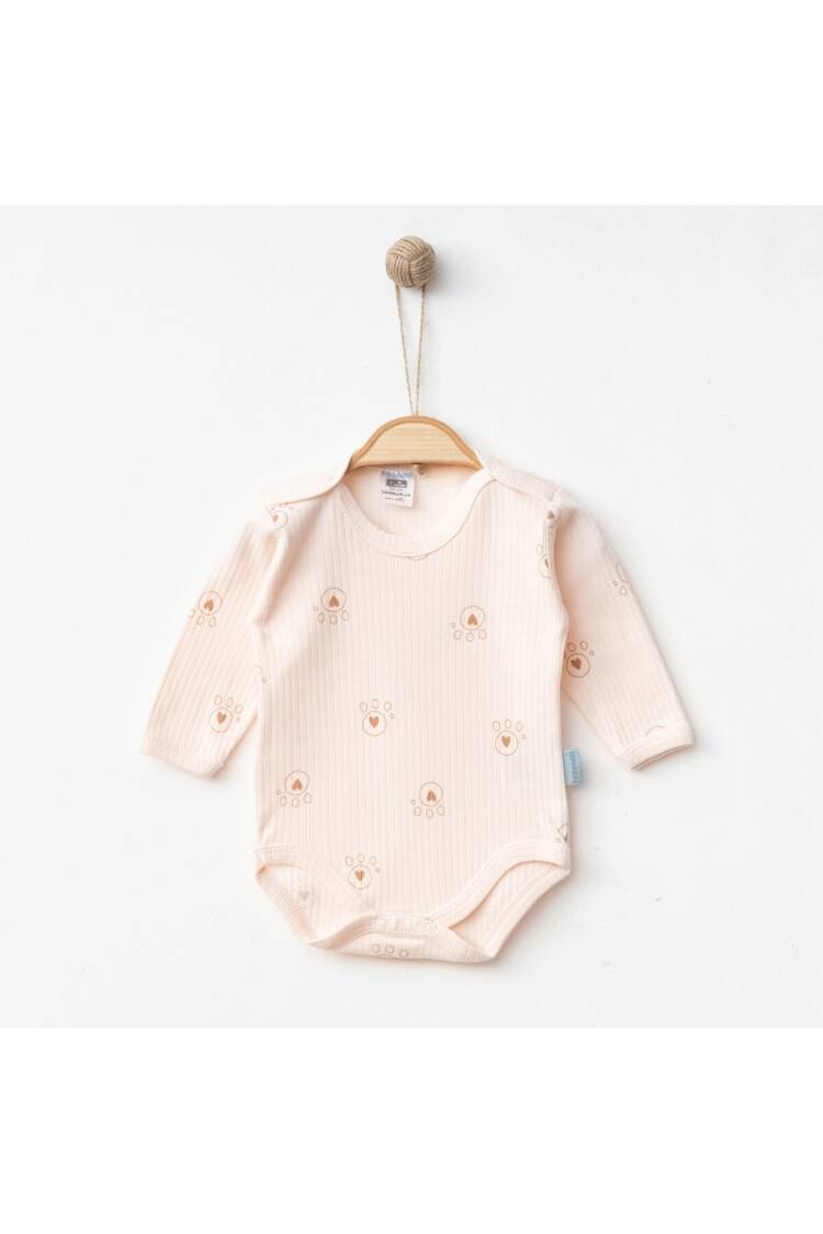 Wholesale Baby 5-Piece Patterned Long Sleeves Bodysuit 1-12M - Brand: Hoppidik - Kids & Baby Clothes Wholesale - Globality Store
