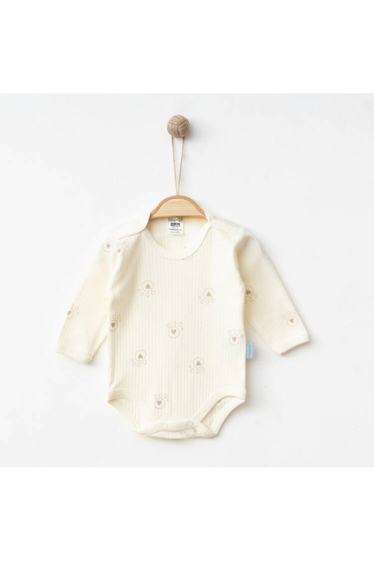 Wholesale Baby 5-Piece Patterned Long Sleeves Bodysuit 1-12M - Brand: Hoppidik - Kids & Baby Clothes Wholesale - Globality Store