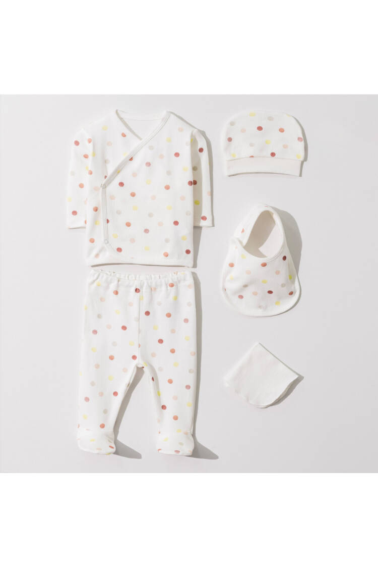 Wholesale Baby 5-Pieces Newborn Set (Boxed) 0M - Brand: Pambuliq - Kids & Baby Clothes Wholesale - Globality Store