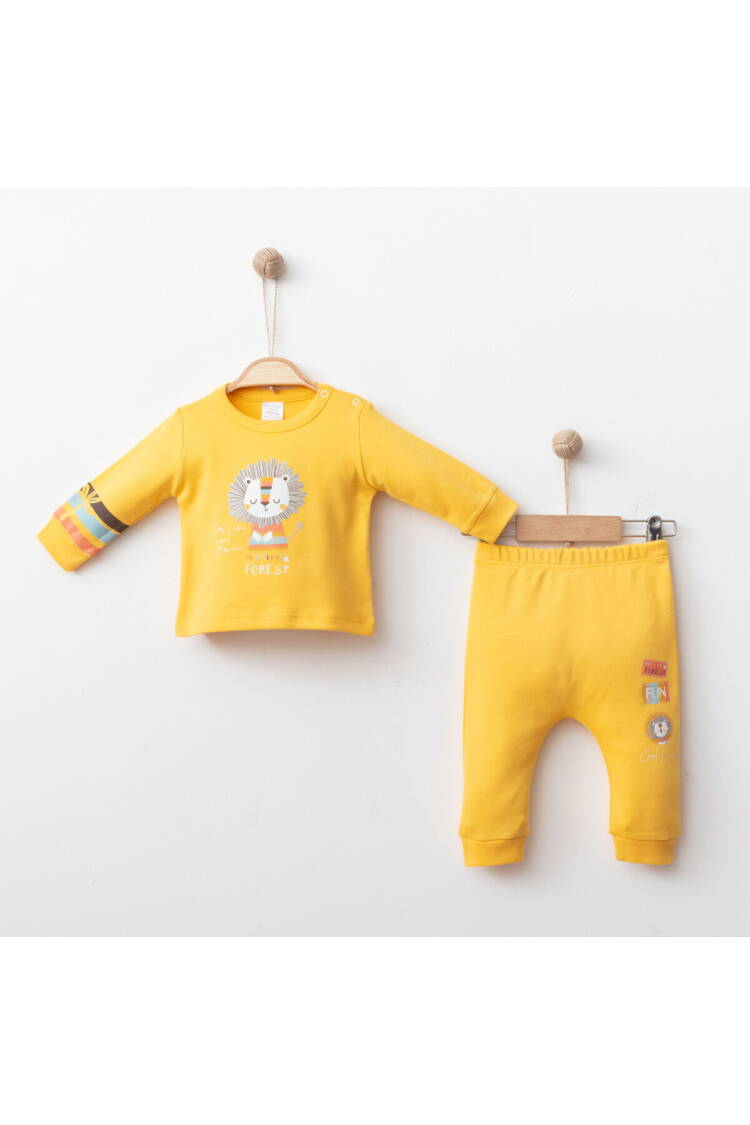 Wholesale Baby Boy 2-piece Badi and Trousers Set 3-12M - Brand: Gümüş Baby - Kids & Baby Clothes Wholesale - Globality Store