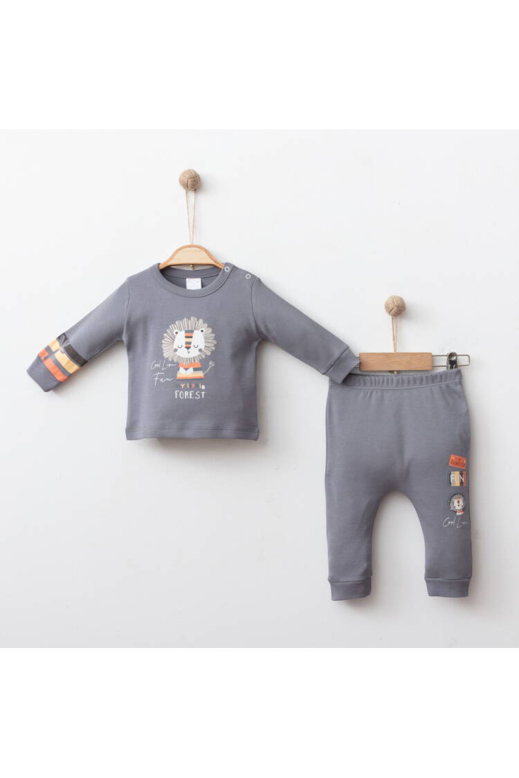 Wholesale Baby Boy 2-piece Badi and Trousers Set 3-12M - Brand: Gümüş Baby - Kids & Baby Clothes Wholesale - Globality Store