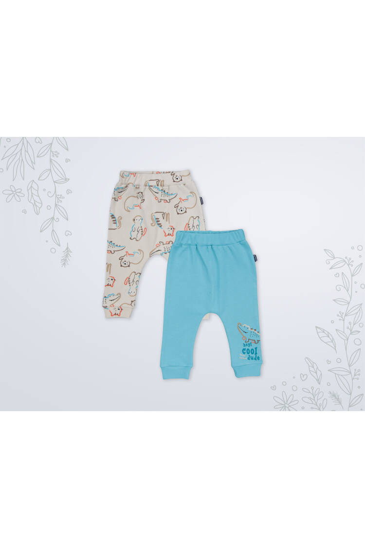 Wholesale Baby Boy 2-piece Pants Set 3-18M - Brand: Miniworld - Kids & Baby Clothes Wholesale - Globality Store