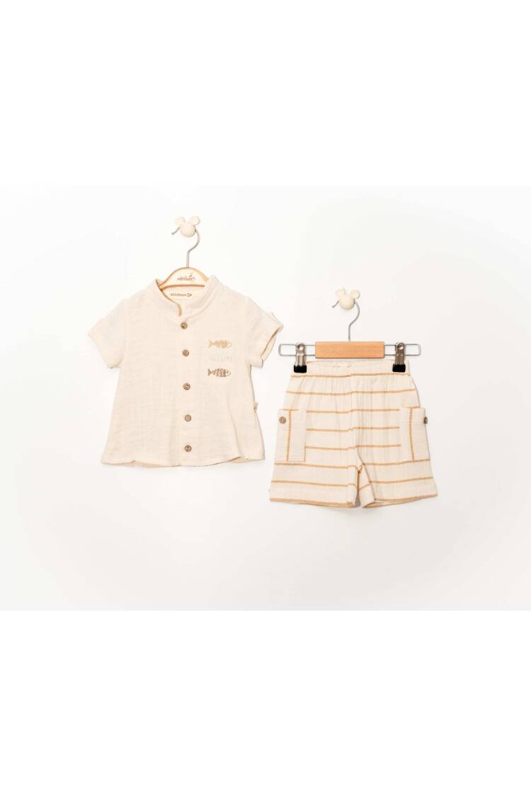 Wholesale Baby Boy 2 Piece Set 6-24M - Brand: Miniborn - Kids & Baby Clothes Wholesale - Globality Store