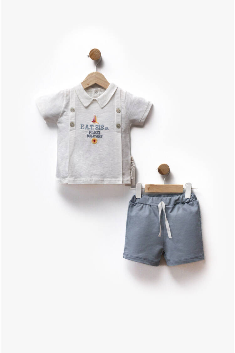 Wholesale Baby Boy 2-Piece Set 6-36M - Brand: Flexi Baby - Kids & Baby Clothes Wholesale - Globality Store