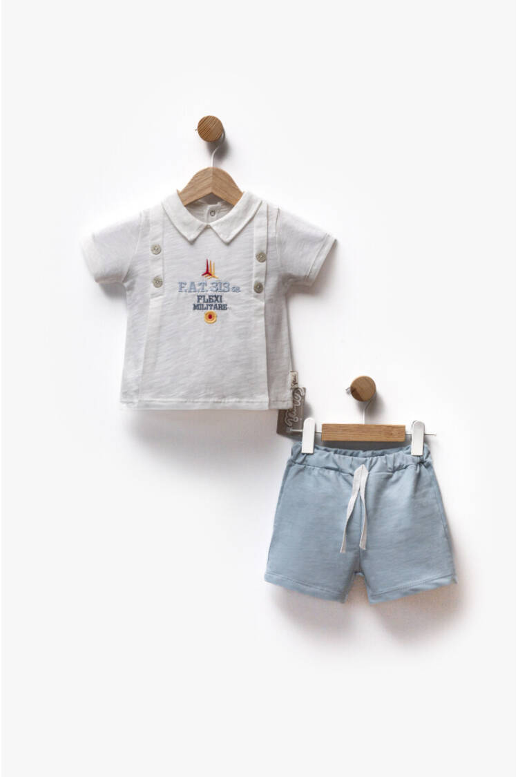 Wholesale Baby Boy 2-Piece Set 6-36M - Brand: Flexi Baby - Kids & Baby Clothes Wholesale - Globality Store