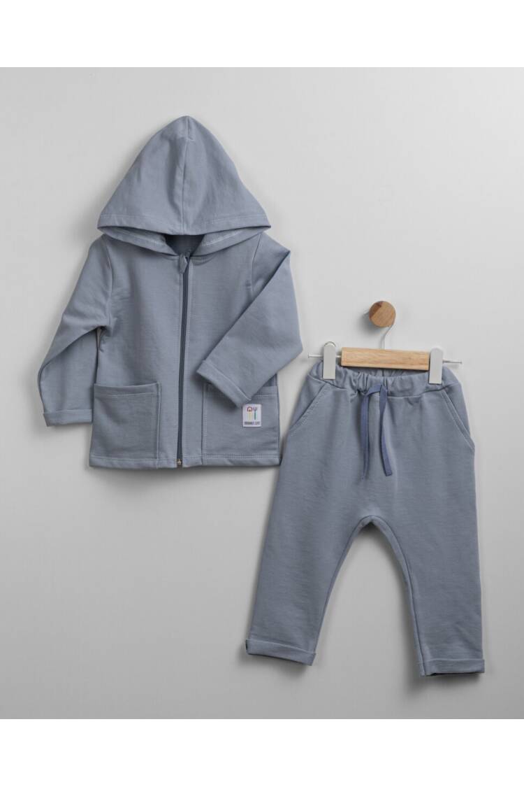 Wholesale Baby Boy 2pcs Cardigan and Pants Set 1-5Y - Brand: Flexi Baby - Kids & Baby Clothes Wholesale - Globality Store