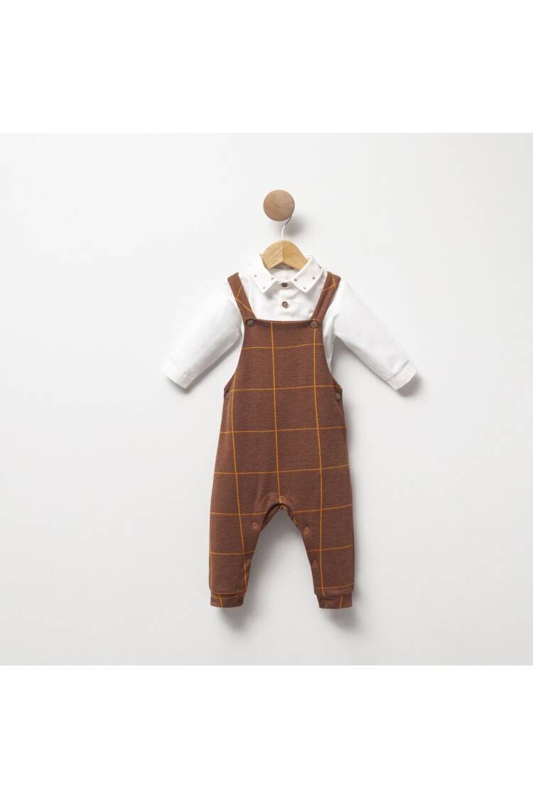 Wholesale Baby Boy 2pcs Salopet and T-shirt Set 3-9M - Brand: Cassiope - Kids & Baby Clothes Wholesale - Globality Store