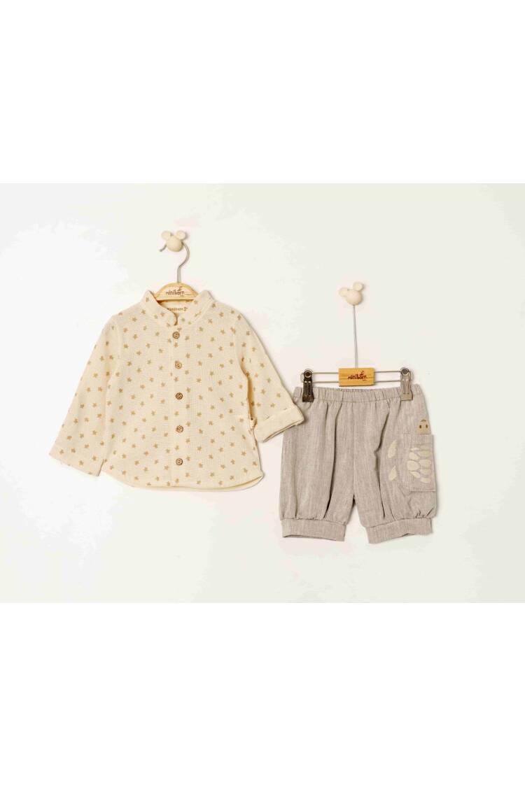 Wholesale Baby Boy 2pcs Set 6-24M - Brand: Miniborn - Kids & Baby Clothes Wholesale - Globality Store