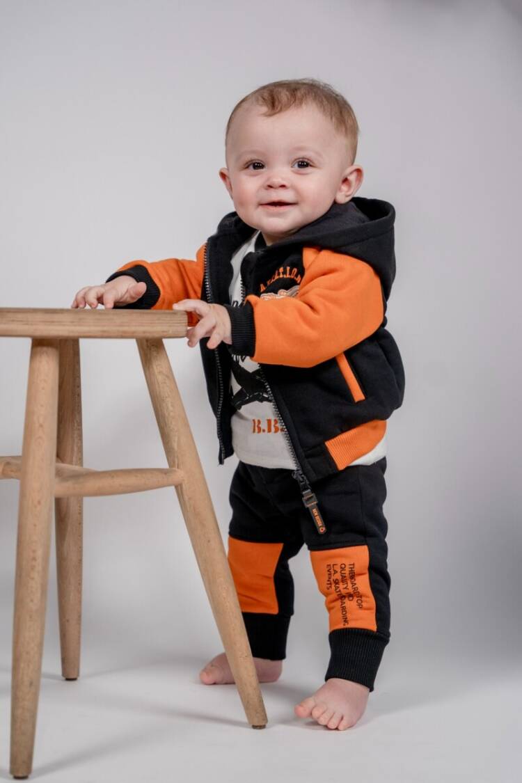 Wholesale Baby Boy 3-Piece Cardigan Sweater and Pants Set 6-24M - Brand: Bubbly - Kids & Baby Clothes Wholesale - Globality Store
