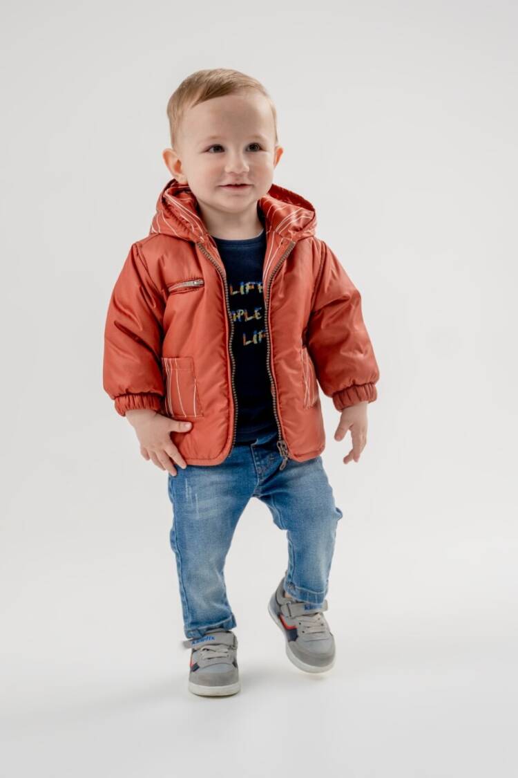 Wholesale Baby Boy 3-Piece Coat Sweatshirt and Jeans Trousers Set 6-24M - Brand: Bubbly - Kids & Baby Clothes Wholesale - Globality Store