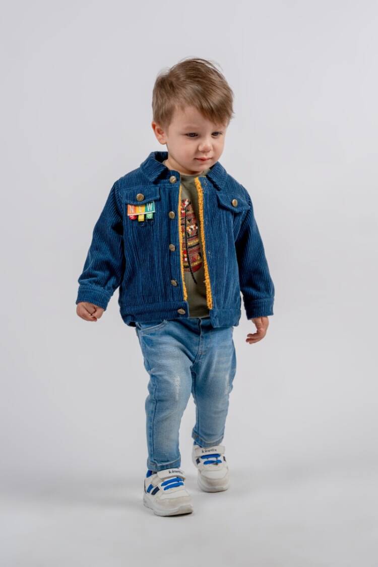 Wholesale Baby Boy 3-Piece Jacket Sweatshirt and Pants Set 6-24M - Brand: Bubbly - Kids & Baby Clothes Wholesale - Globality Store