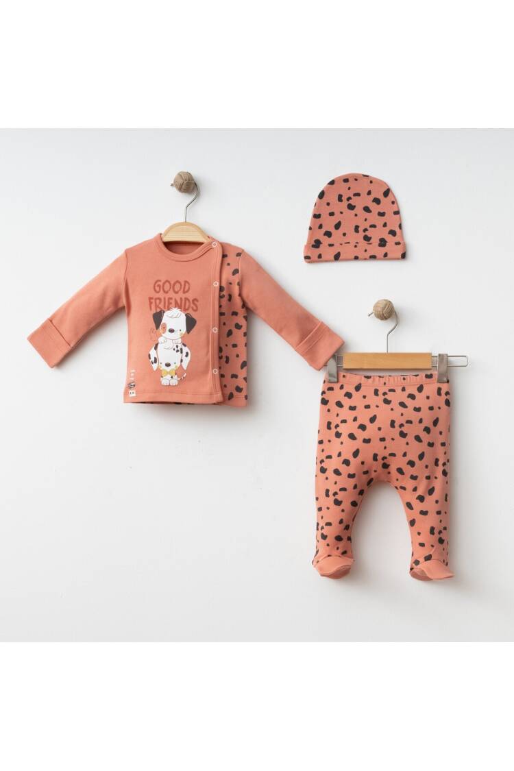 Wholesale Baby Boy 3-Piece Newborn Set 0-3M - Brand: Gümüş Baby - Kids & Baby Clothes Wholesale - Globality Store