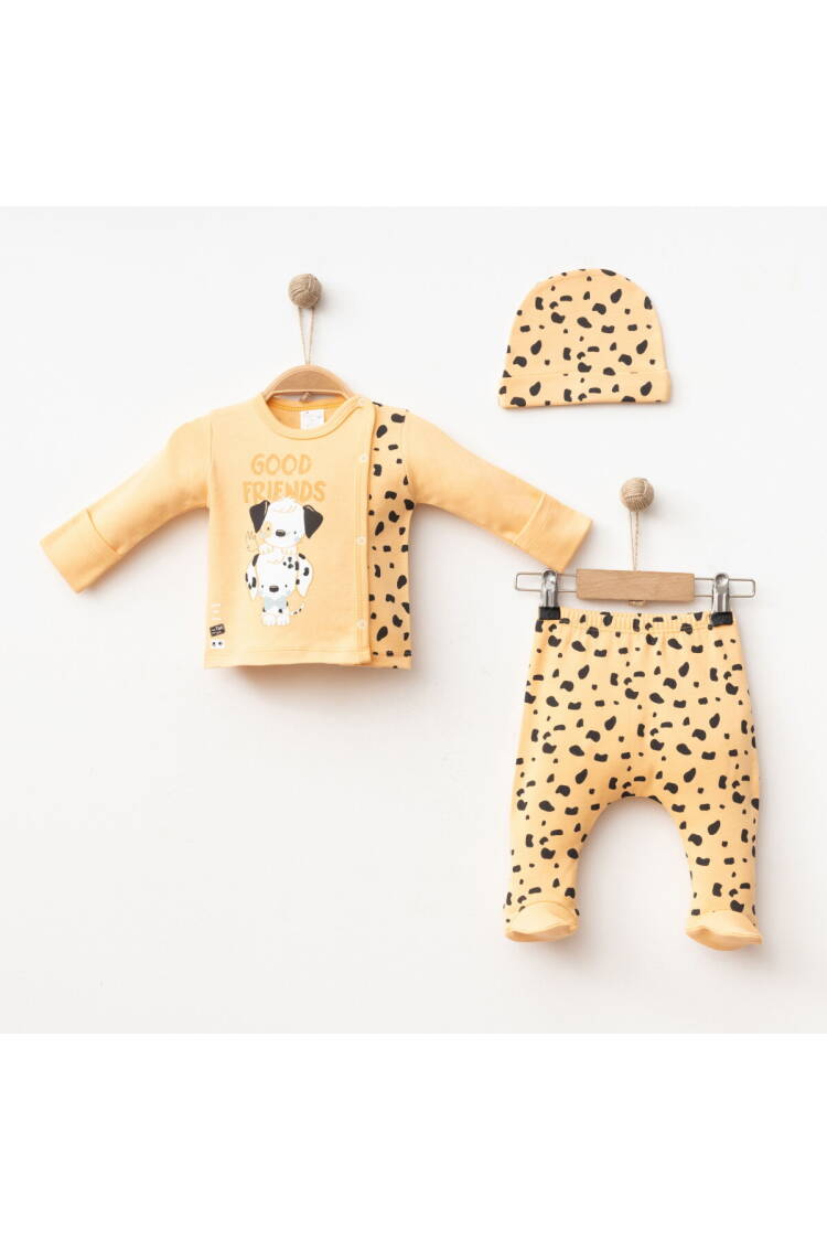 Wholesale Baby Boy 3-Piece Newborn Set 0-3M - Brand: Gümüş Baby - Kids & Baby Clothes Wholesale - Globality Store