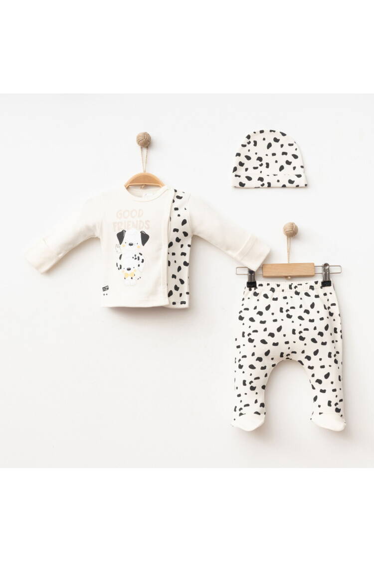 Wholesale Baby Boy 3-Piece Newborn Set 0-3M - Brand: Gümüş Baby - Kids & Baby Clothes Wholesale - Globality Store