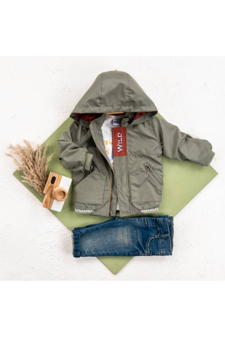Wholesale Baby Boy 3 Pieces Coat Body Trousers Set Suit 6-24M - Brand: Bubbly - Kids & Baby Clothes Wholesale - Globality Store