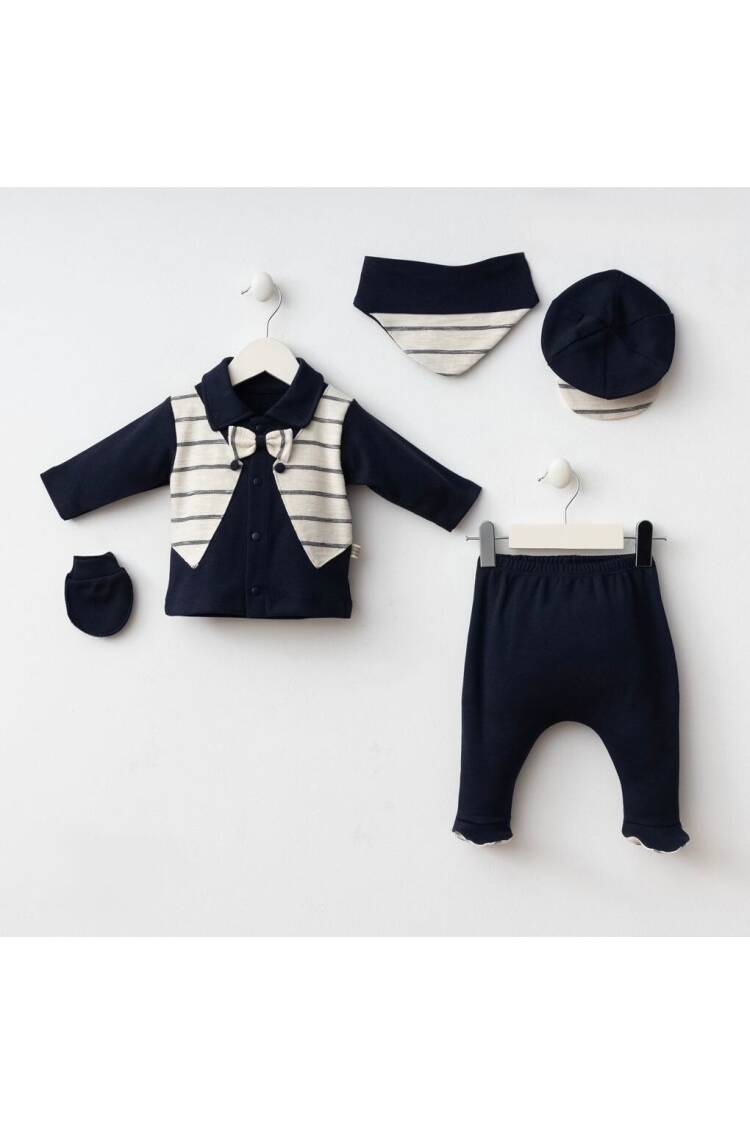 Wholesale Baby Boy 5pcs Newborn Set 0-3M - Brand: Minizeyn - Kids & Baby Clothes Wholesale - Globality Store