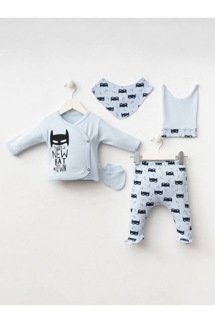 Wholesale Baby Boy 5pcs Set 0-3M - Brand: Minizeyn - Kids & Baby Clothes Wholesale - Globality Store