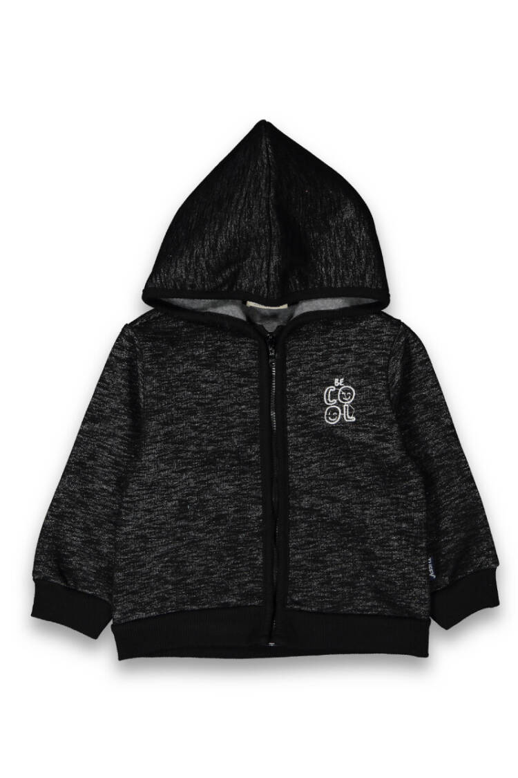 Wholesale Baby Boy Basic Hooded Cardigan 6-18M - Brand: Tuffy - Kids & Baby Clothes Wholesale - Globality Store