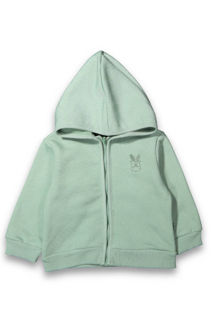 Wholesale Baby Boy Basic Hooded Cardigan 6-18M - Brand: Tuffy - Kids & Baby Clothes Wholesale - Globality Store