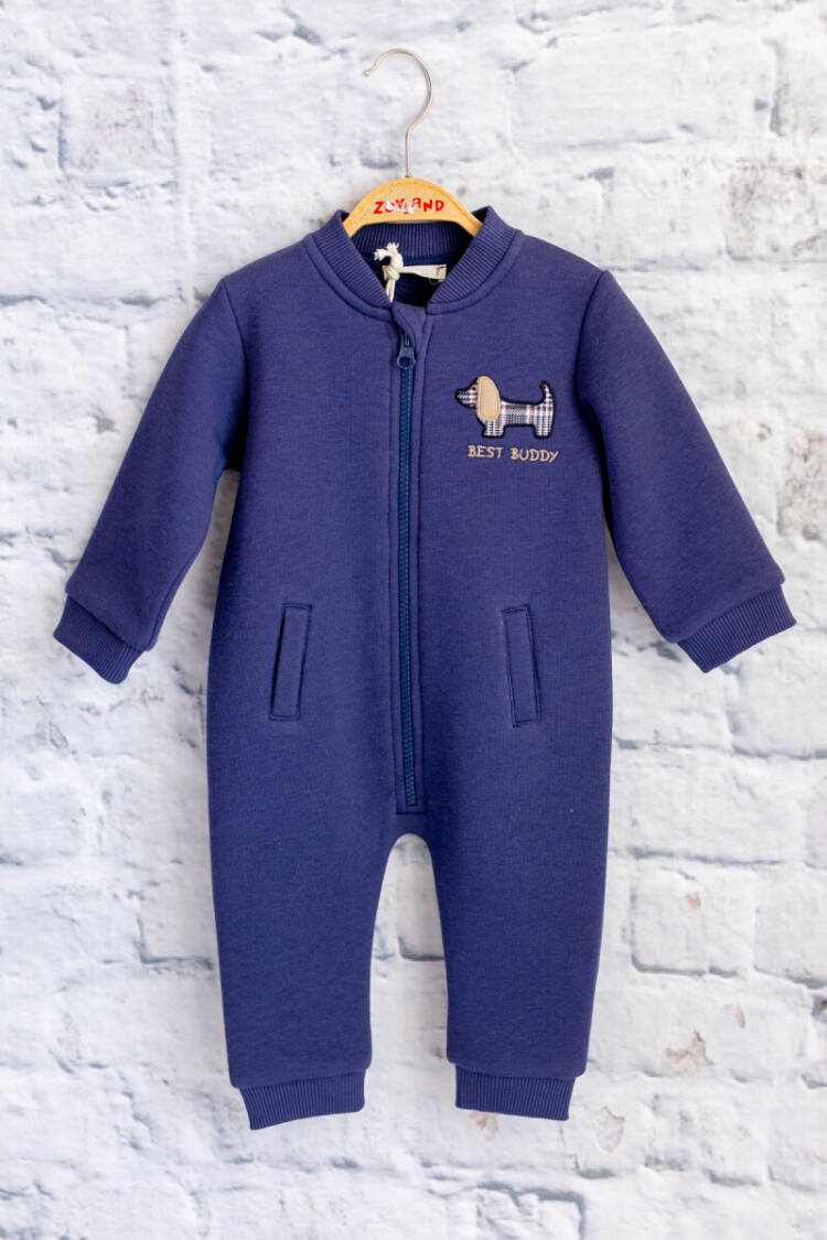 Wholesale Baby Boy Dog Embroidered Romper 6-24M - Brand: Zeyland - Kids & Baby Clothes Wholesale - Globality Store