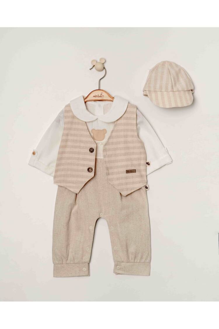 Wholesale Baby Boy Jumpsuit 6-24M - Brand: Miniborn - Kids & Baby Clothes Wholesale - Globality Store