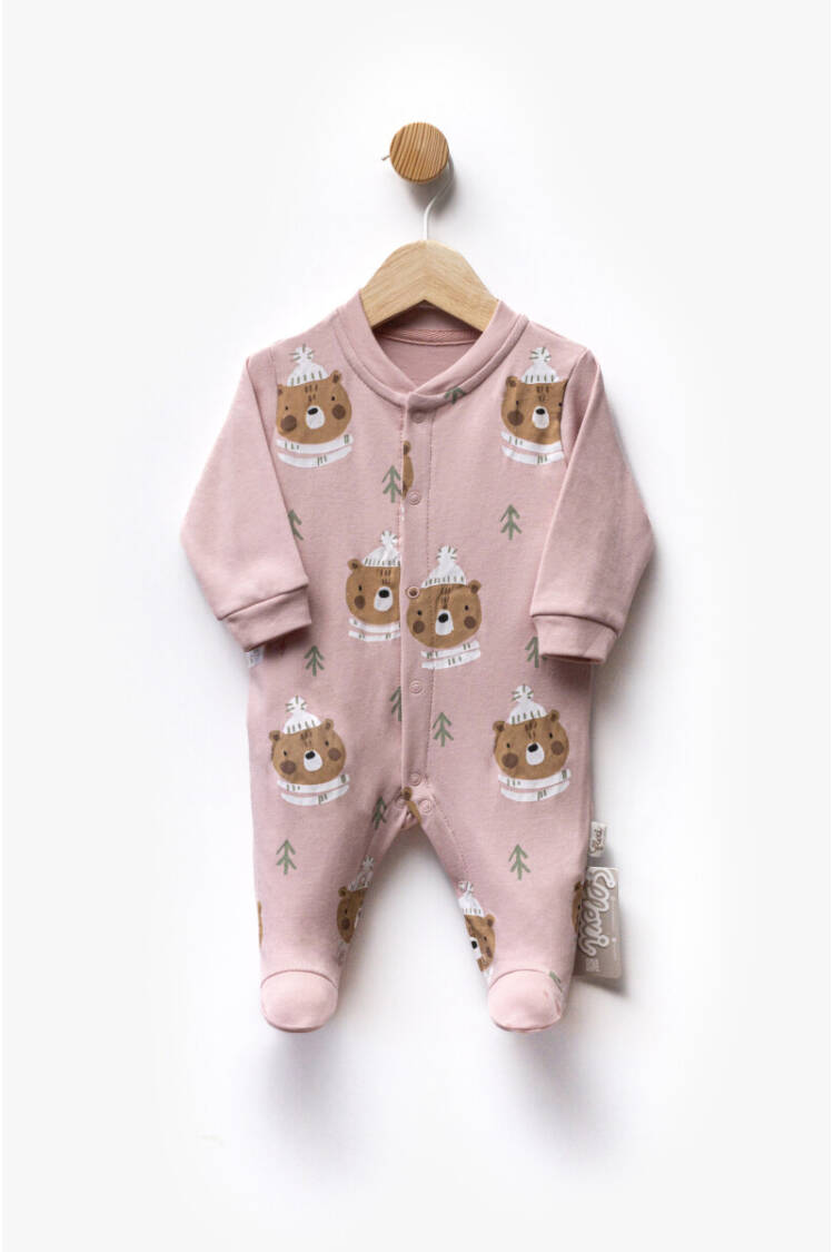 Wholesale Baby Boy Patterned Jumpsuit 0-6M - Brand: Flexi Baby - Kids & Baby Clothes Wholesale - Globality Store