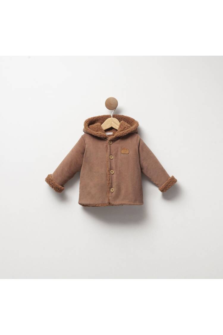 Wholesale Baby Boy Plush Lined Coat 6-12M - Brand: Cassiope - Kids & Baby Clothes Wholesale - Globality Store