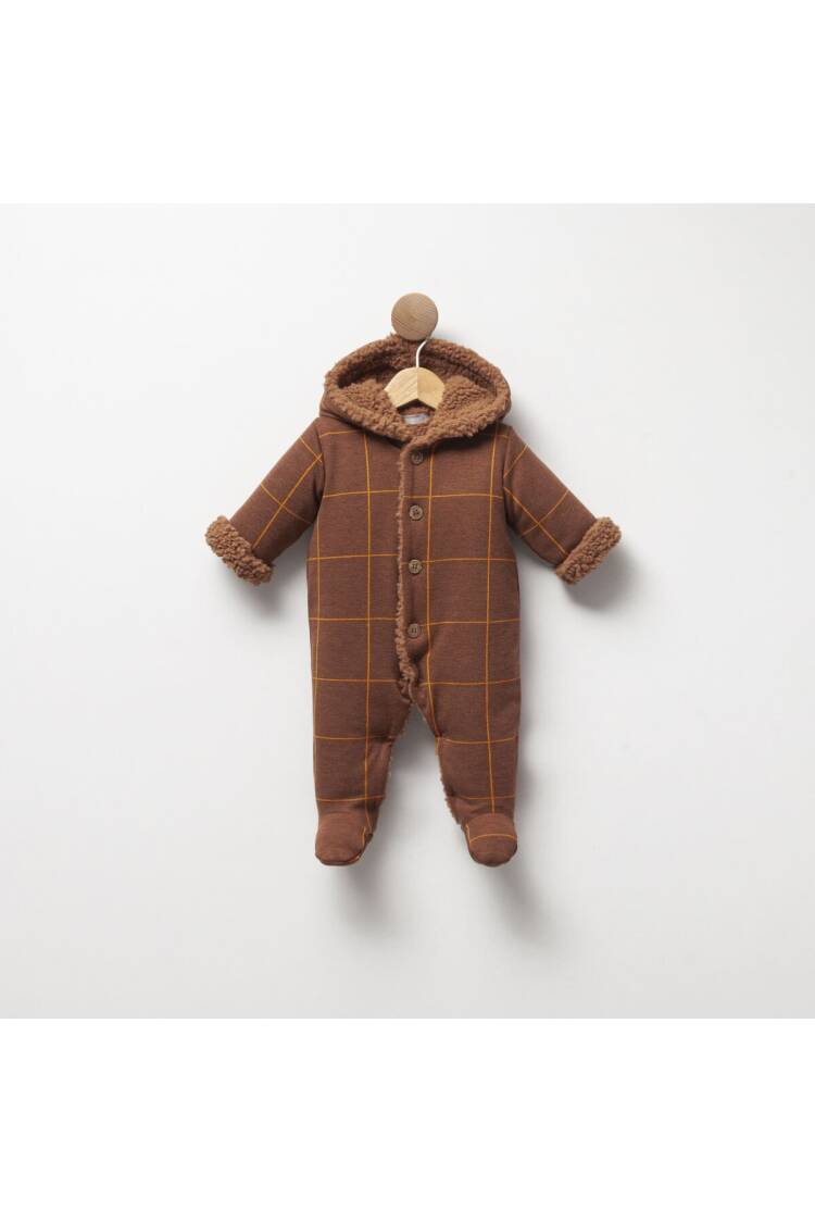 Wholesale Baby Boy Plush Lined Jumpsuit 2-6M - Brand: Cassiope - Kids & Baby Clothes Wholesale - Globality Store