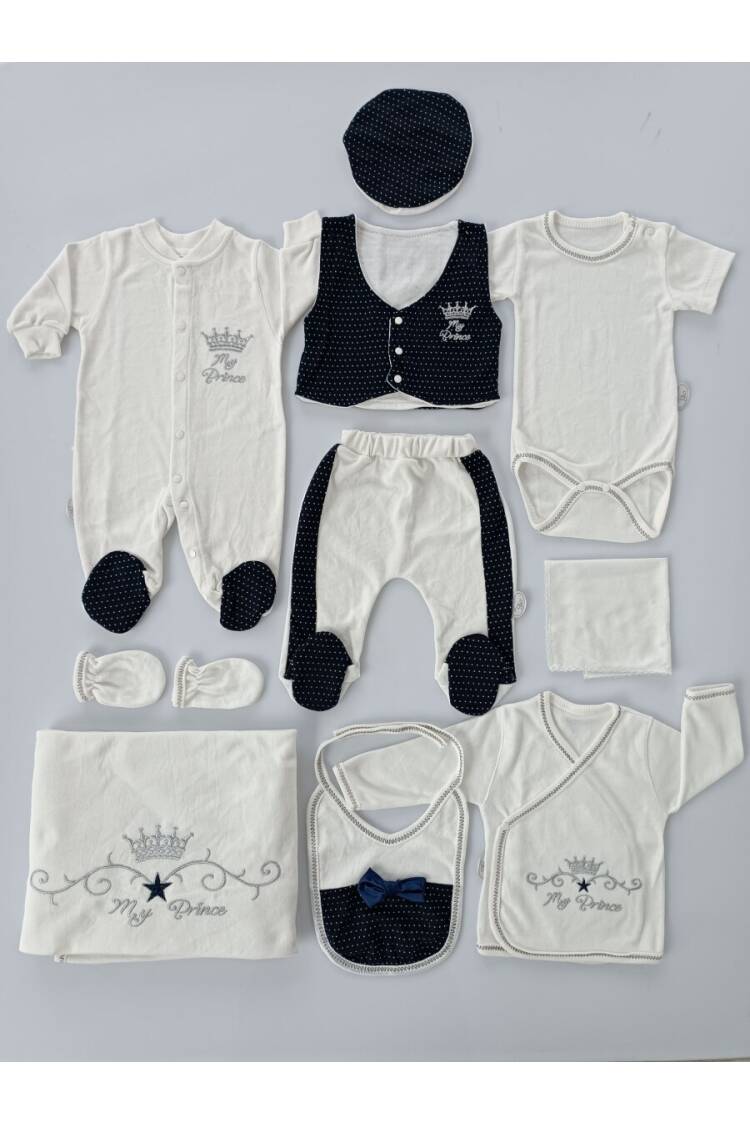 Wholesale Baby Boys 10-Piece Newborn Set 0-3M - Brand: Tomuycuk - Kids & Baby Clothes Wholesale - Globality Store