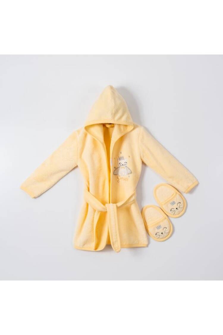 Wholesale Baby Boys 2-Piece Bathrobe Set with Slipper 1-4Y - Brand: Ramel Kids - Kids & Baby Clothes Wholesale - Globality Store