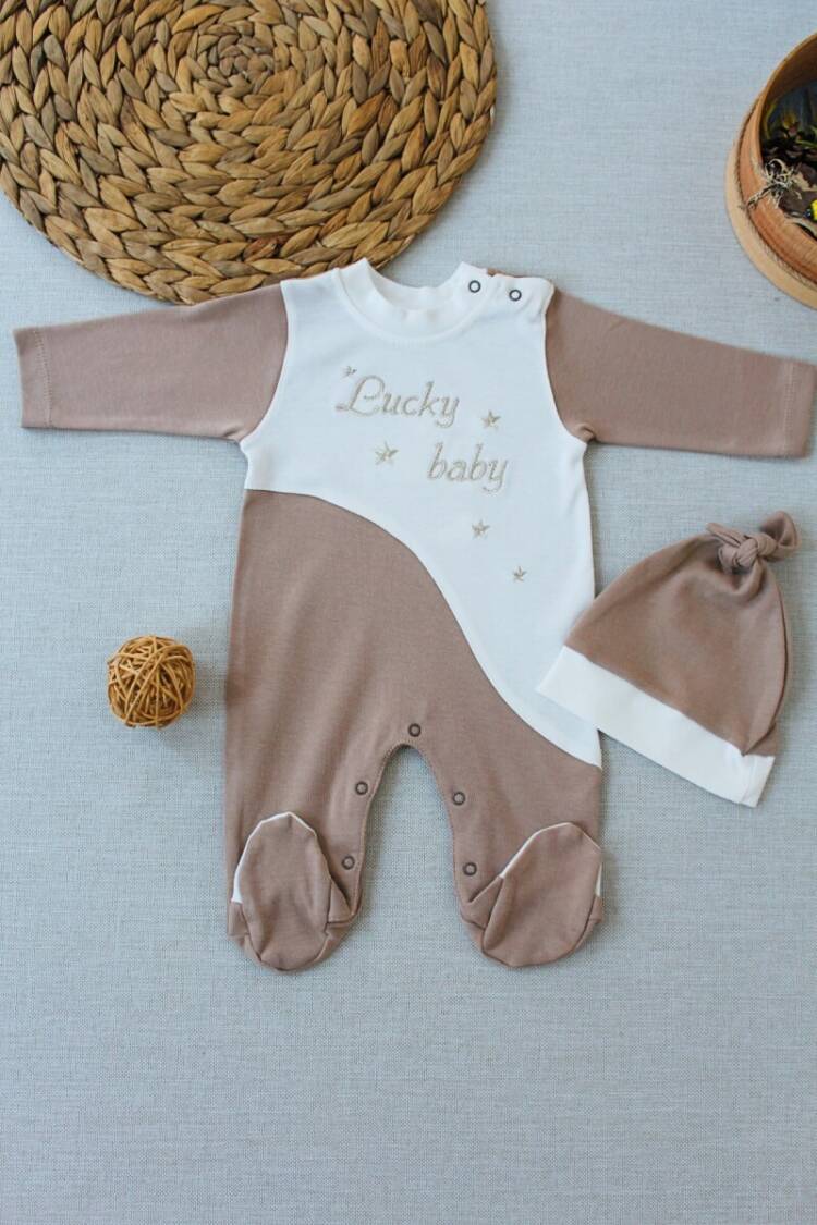 Wholesale Baby Boys 2-Piece Jumpsuit Set With Hat 0-3M - Brand: Tomuycuk - Kids & Baby Clothes Wholesale - Globality Store