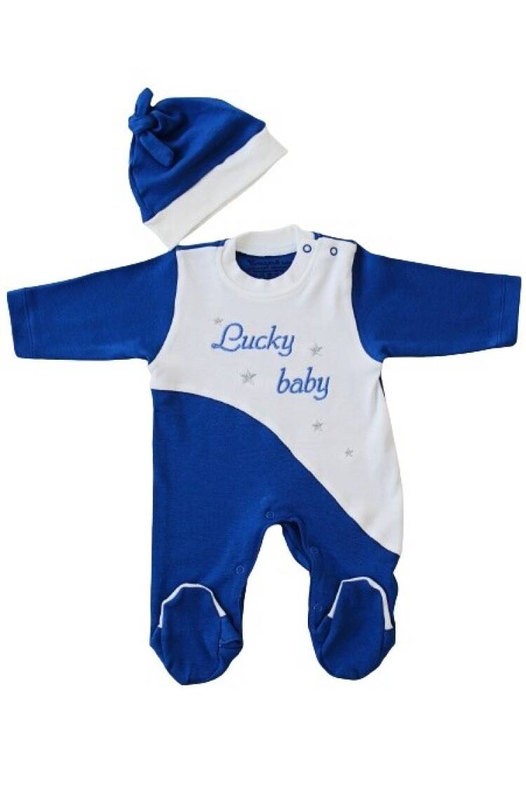 Wholesale Baby Boys 2-Piece Rompers and Hat Set 0-6M - Brand: Tomuycuk - Kids & Baby Clothes Wholesale - Globality Store