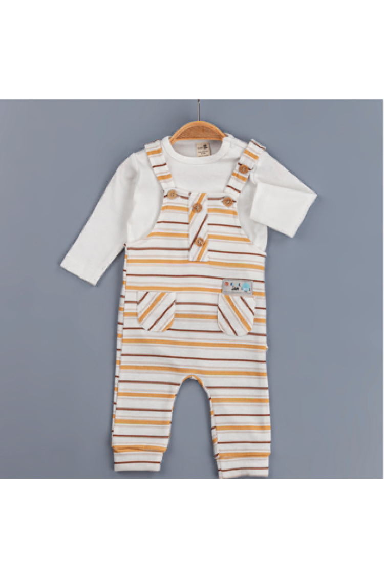 Wholesale Baby Boys 2-Piece Rompers and Long Sleeve T-shirt Set 3-12M - Brand: BabyZ - Kids & Baby Clothes Wholesale - Globality Store