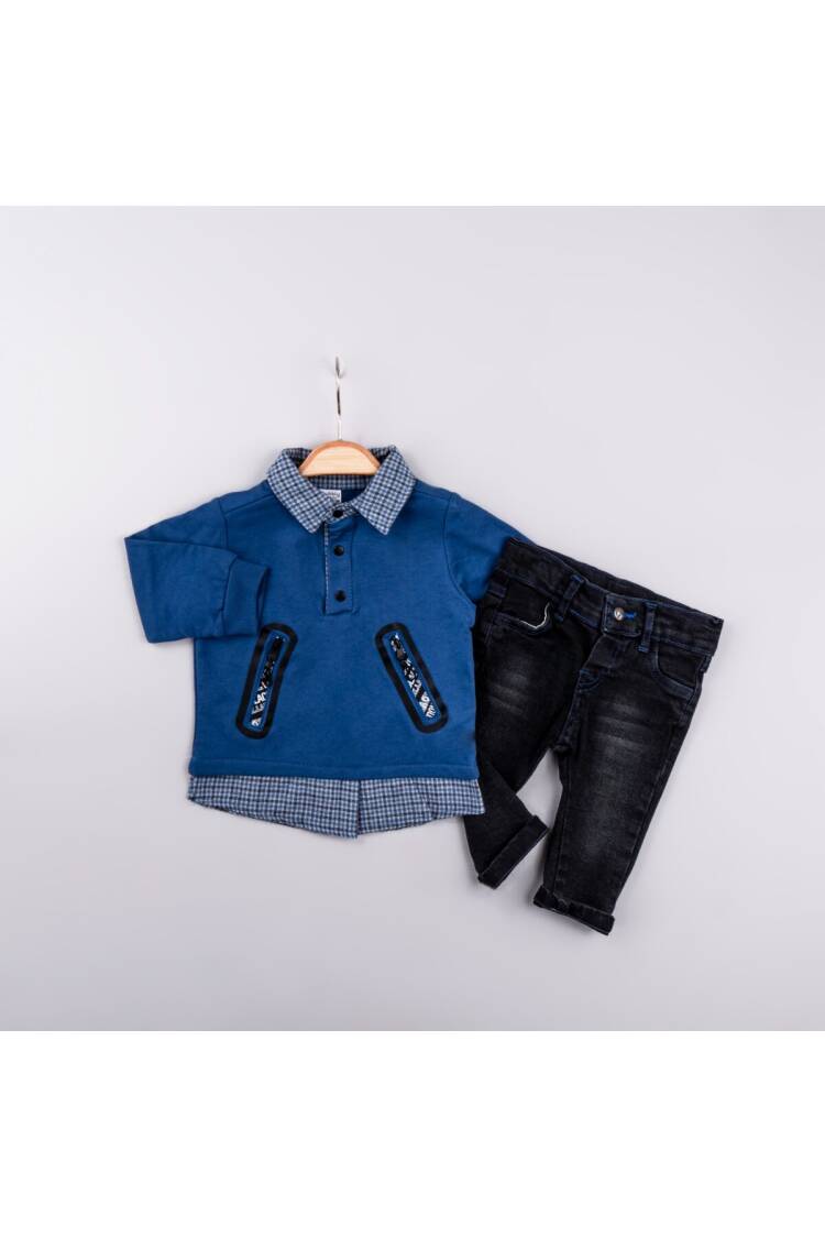 Wholesale Baby Boys 2-Piece Set 6-24M - Brand: Bubbly - Kids & Baby Clothes Wholesale - Globality Store