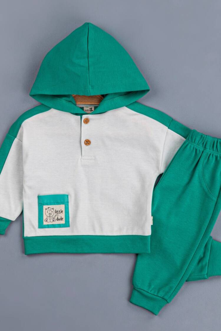 Wholesale Baby Boys 2-Piece Set With Hoodie 6-24M - Brand: BabyZ - Kids & Baby Clothes Wholesale - Globality Store