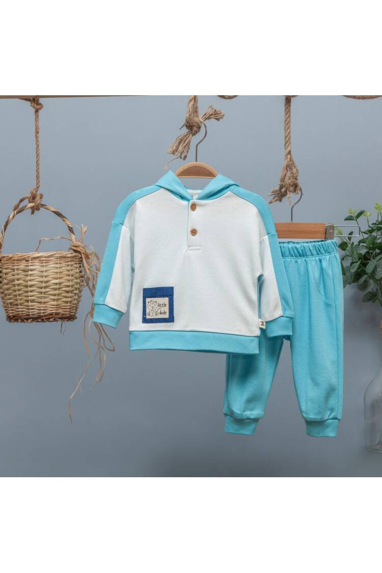 Wholesale Baby Boys 2-Piece Set With Hoodie 6-24M - Brand: BabyZ - Kids & Baby Clothes Wholesale - Globality Store