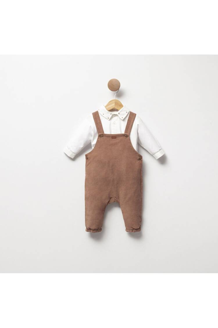 Wholesale Baby Boys 2-Piece Shirt and Overalls Set 3-9M - Brand: Cassiope - Kids & Baby Clothes Wholesale - Globality Store