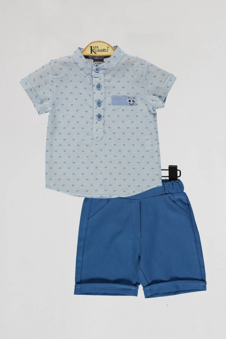 Wholesale Baby Boys 2-Piece Shirt and Shorts 6-18M - Brand: Kumru Bebe - Kids & Baby Clothes Wholesale - Globality Store