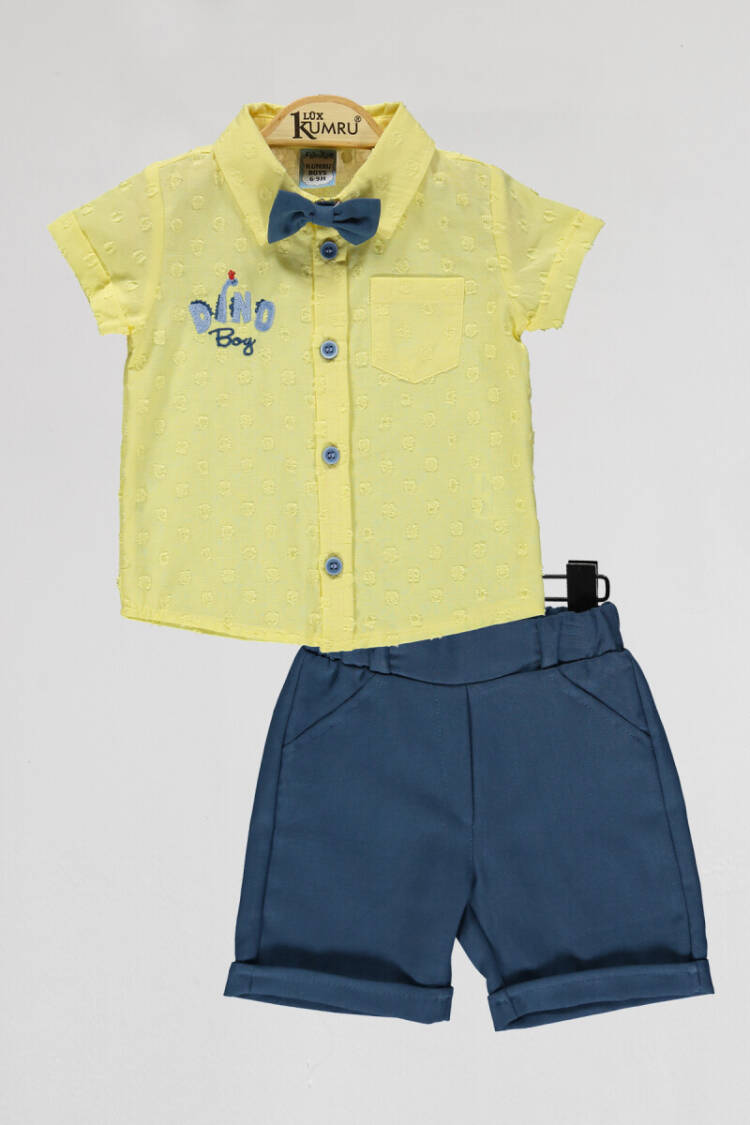 Wholesale Baby Boys 2-Piece Shirts and Shorts Set 6-18M - Brand: Kumru Bebe - Kids & Baby Clothes Wholesale - Globality Store