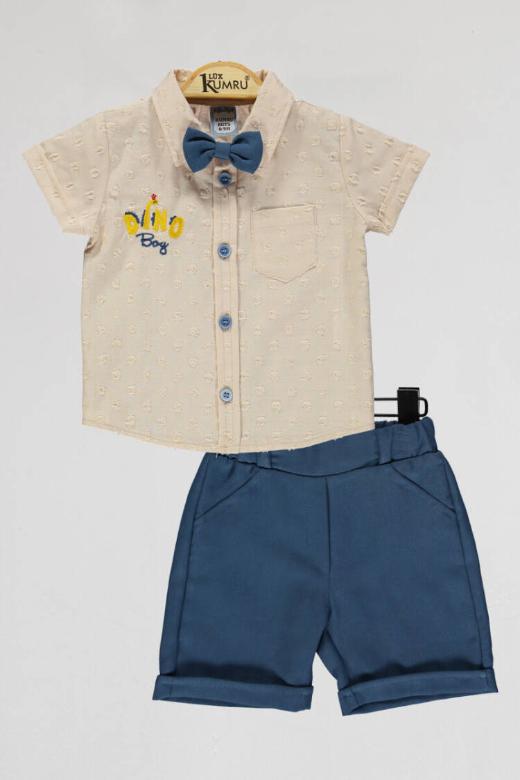 Wholesale Baby Boys 2-Piece Shirts and Shorts Set 6-18M - Brand: Kumru Bebe - Kids & Baby Clothes Wholesale - Globality Store