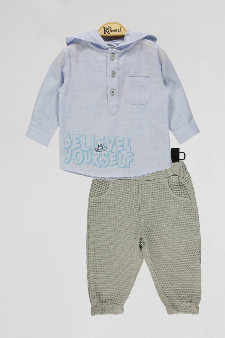 Wholesale Baby Boys 2-Piece Shirts and Shorts Set 6-18M - Brand: Kumru Bebe - Kids & Baby Clothes Wholesale - Globality Store