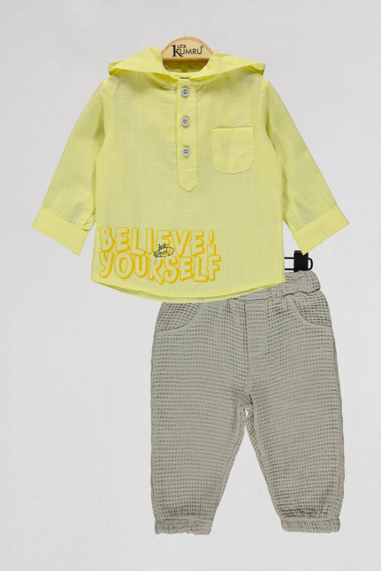 Wholesale Baby Boys 2-Piece Shirts and Shorts Set 6-18M - Brand: Kumru Bebe - Kids & Baby Clothes Wholesale - Globality Store